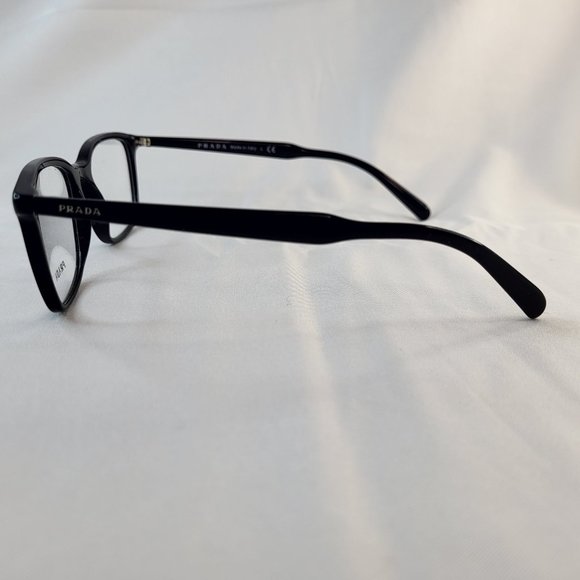 Prada PR 13XV 1AB-101 Rx-able Men's Eyeglasses Black Made in Italy NEW - Picture 4 of 7